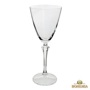 Jogo de Taças Elizabeth para Vinho Branco em Cristal 190 ml com 06 Peças - Bohemia