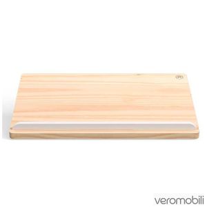 Suporte para Notebook Connect de 13" em MDF e Pinus Branco Veromobili - 170538