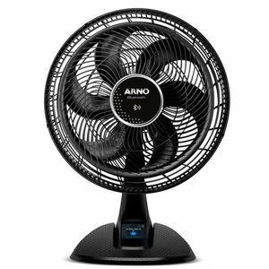 Ventilador de Mesa Arno Ultra Silence Force Bluetooth® com 03 Velocidades Preto - VDBT