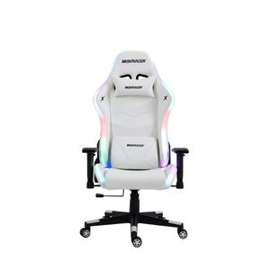 Cadeira Gamer MaxRacer Khroma RGB Wifi Branco Nuvem Shop/Fast