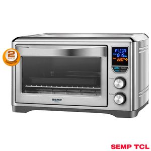 Forno Elétrico de Mesa Semp para Assar, Grelhar, Aquecer, Pizza, Toast e Bagel com Capacidade de 21 Litros - FO9018