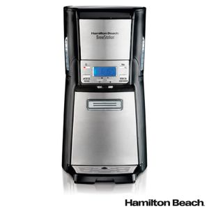 Cafeteira Hamilton Beach Brewstation Elite Preta e Inox para Café em Pó - 48465-BZ