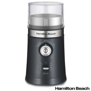 Moedor de Café e Temperos Hamilton Beach com 150W de Potência e Controle de Espessura de Moagem Prata e Preto - 803