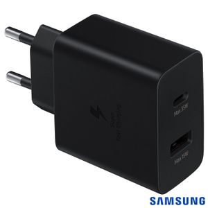 Carregador de Parede USB-C 35W Duo - Samsung - EP-TA220N