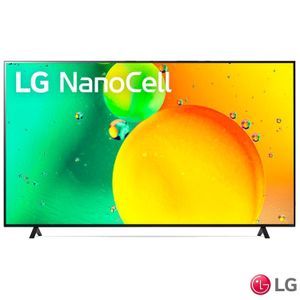 2022 Smart TV LG 86" Polegadas 4K NanoCell 86NANO75 120Hz HDMI Nvidia GEFORCE NOW ThinQAI Smart Magic Google Alexa