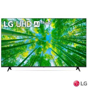 Smart TV LG 4K UHD 75" Polegadas com  WiFi, Bluetooth, HDR, Nvidia GEFORCE NOW, ThinQAI e Smart Magic Google Alexa