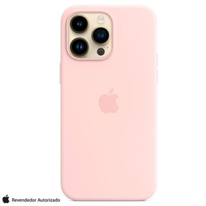 Capa para iPhone 14 Pro Max com MagSafe em Silicone Rosa-giz - Apple - MPTT3ZE/A