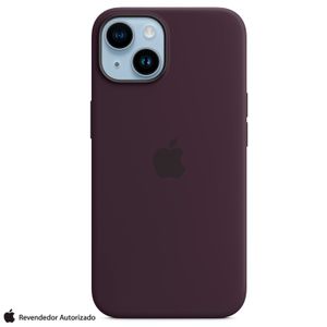 Capa para iPhone 14 com MagSafe em Silicone Roxo-Silvestre - Apple - MPT03ZE/A