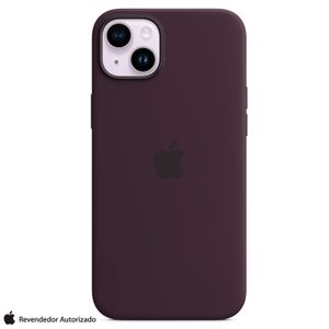 Capa para iPhone 14 Plus com MagSafe em Silicone Roxo-Silvestre - Apple - MPT93ZE/A