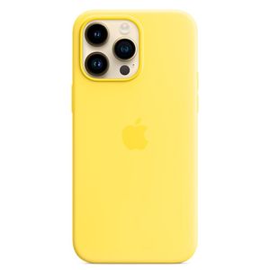 Capa para iPhone 14 Pro Max com MagSafe em Silicone Amarelo-canário - Apple - MQUL3ZE/A