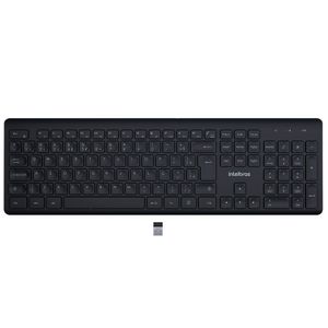 Teclado sem Fio TSI50 com Indicadores de Nível de Bateria Preto - Intelbras - 4293200