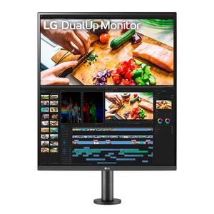 Monitor LG 28" Ergo DualUp Nano IPS com Ajuste de Inclinação e Contraste 1000:1 - 28MQ780B