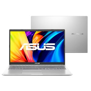 Notebook Asus VivoBook 15, Intel Core i3 1115G4, 8GB, 256GB SSD, Tela de 15,6", Windows 11 - X1500EA-EJ3666W