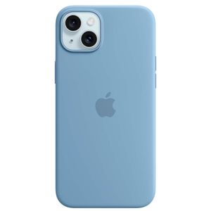 Capa iPhone 15 Plus de Silicone com MagSafe Azul-inverno - Apple - MT183ZMA