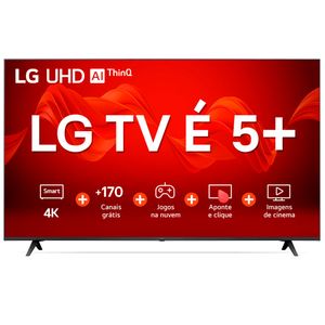 Smart TV LG LCD 65" Polegadas 65UR9050PSA UHD ThinQ AI HDR Bluetooth Alexa Google Assistente Airplay