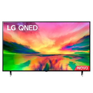 Smart TV 4K LG LCD Quantum Dot NanoCell 86" Polegadas 86QNED80SRA ThinQ AI