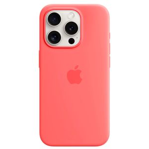 Capa para iPhone 15 Pro com MagSafe de Silicone Goiaba - Apple - MT1G3ZM/A