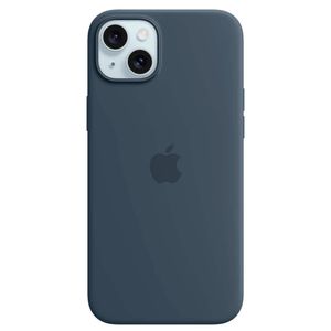 Capa iPhone 15 Plus de Silicone com MagSafe Azul-tempestade - Apple - MT123ZMA