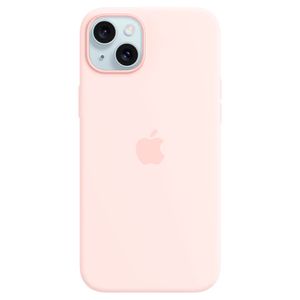 Capa iPhone 15 Plus de Silicone com MagSafe Rosa-claro - Apple - MT143ZMA