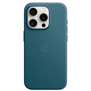 Capa para iPhone 15 Pro com MagSafe em Tecido FineWoven Azul Pacífico - Apple - MT4Q3ZM/A