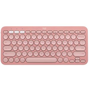 Teclado Sem Fio Pebble Keys 2 K380 Rosa - Logitech - 920011791