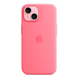 Capa para iPhone 15 Plus com MagSafe em Silicone Rosa - Apple - MWN93ZM/A