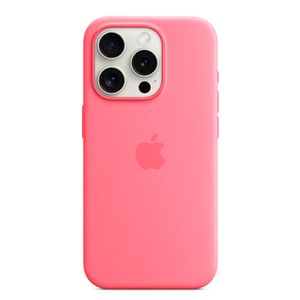 Capa para iPhone 15 Pro com MagSafe em Silicone Rosa - Apple - MWNJ3ZM/A