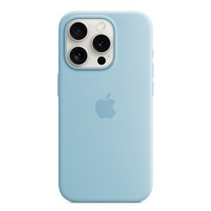 Capa para iPhone 15 Pro Max com MagSafe em Silicone Azul-claro - Apple - MWNR3ZM/A