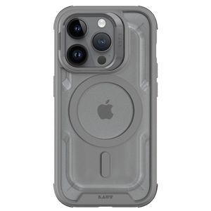 Capa para iPhone 15 Crystal Matter com Magsafe Cinza - Laut - LT-IP23DCM4GY