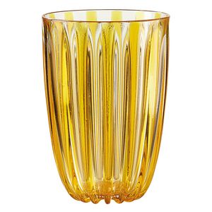 Copo Alto Unitário em Bio Plástico não Fóssil, 470ml - Ø9 x h12,8cm DolceVita Amber - Guzzini