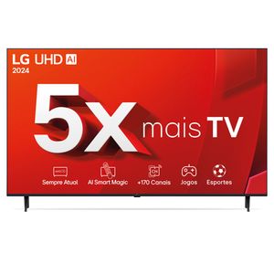 Smart TV 4K 65" LG UHD com Entrada HDMI e USB - 65UT9050PSA