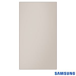 Painel Superior de Geladeira Bespoke Samsung em Vidro Bmf Top Bege Satin Beige - RA-B23DUU39GG