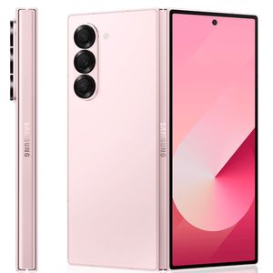 Smartphone Samsung Galaxy Z Fold6 5G Rosa, 512GB, 12GB RAM e Câmera Tripla de 50MP+12MP+10MP