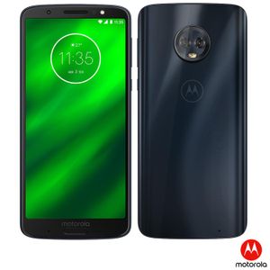 Moto G6 Plus Índigo Motorola com Tela de 5,9?, 4G, 64 GB e Câmera de 12 MP + 5 MP - XT1926-8