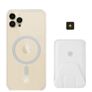 Kit Magsafe - Capa case capinha e Carteira com Kickstand para iPhone 14 Pro - Gshield