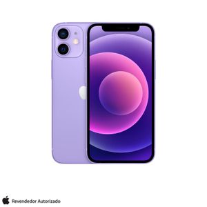 iPhone 12 Apple (64GB) Roxo, Tela de 6,1", 5G e Câmera Dupla de 12 MP