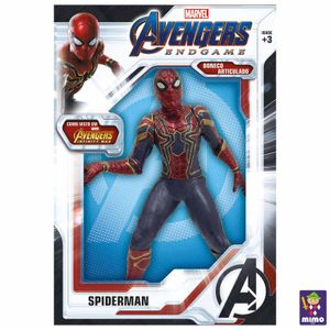 Boneco Iron Spider Marvel - 587 - Mimo Toys