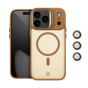 Capa case capinha para iPhone 17 Pro - MagSafe Titanium Desert - Gshield