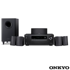 Home Theater Onkyo com 5.1 Canais, 60 W por Canal, HDMI e USB - HT-S3900