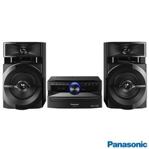 Mini System Panasonic com Bluetooth, USB e 250W RMS de Potência - SC-AKX100LBK