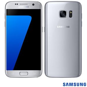 Samsung Galaxy S7 Prata, com Tela de 5.1?, 4G, 32 GB e Câmera de 12 MP - SM-G930F