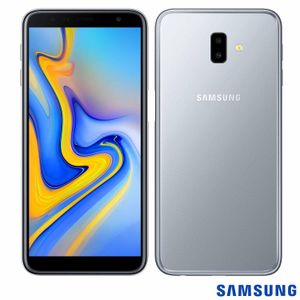 Samsung Galaxy J6+ Prata com Tela de 6?, 4G, 32 GB e Câmera de 13 MP+ 5MP - SM-J610GZAJZTO