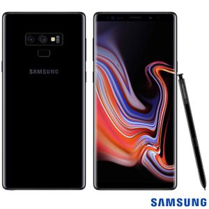 Samsung Galaxy Note9 Preto, com Tela de 6,4?, 4G, 128 GB e Câmera de 12+12 MP - SM-N9600