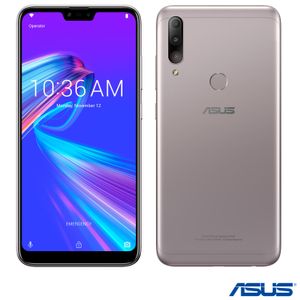 Zenfone Shot Plus Silver Asus, 6,26", 4G, 128GB (64+64GB com Cartão SD) Câmera Tripla 12MP+5MP+8MP -ZB634KL-4J020BR