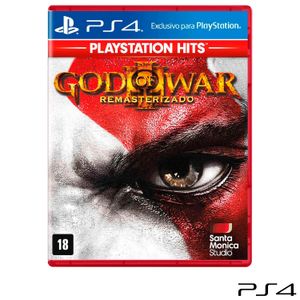 Jogo God Of War III Remastered Hits para PS4