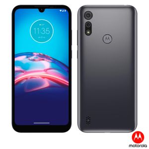 Moto E6I Cinza Titanium, Motorola, com Tela 6,1", 4G, 32GB, Câmera 13 MP + 2 MP - XT2053-5