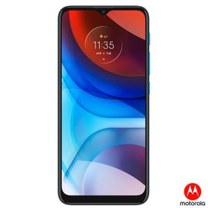 Moto E7 Power Azul Metálico, Motorola, com Tela 6,5", 4G, 32GB, Câmera 13 MP + 2 MP - XT2097-5