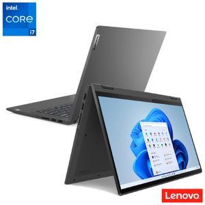 Notebook 2em1 Lenovo IdeaPad Flex 5i, Intel Core i7-1165G7, 8GB, 256GB SSD, Tela 14", Win 11, 82LT0006BR