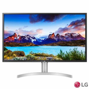 Monitor 31,5? LG 4K com 3000:01:00 de Contraste, Entrada USB-C, Display HDR 600 - 32UL750