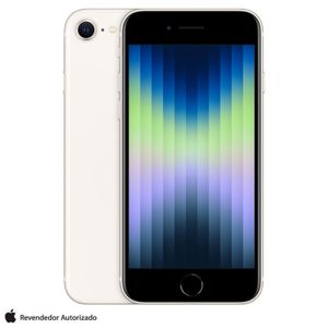Apple iPhone SE (3ª geração) 64 GB - Estelar